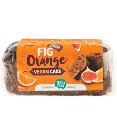 Bizcocho Vegan Cake higo Naranja 350g Terrasana