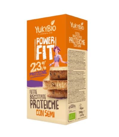 Pan Tostado Power Fit Proteico Eco 190g Yukibio