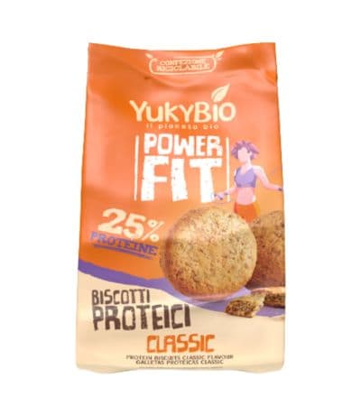 Galletas Power Fit Proteicas Eco 200g Yukibio