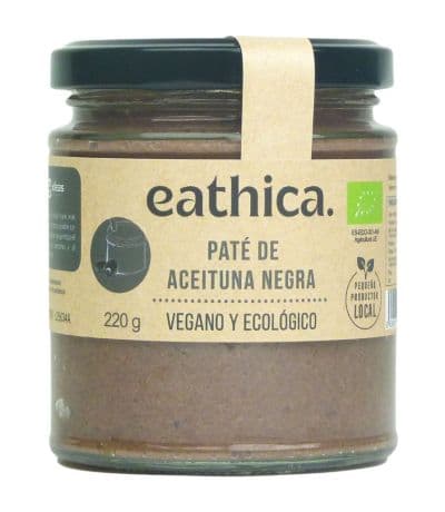 Pate Aceituna Negra Eco 220g Eathica