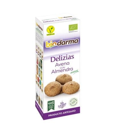 Galletas Delizias Avena Almendra Eco 125g Bio-Darma