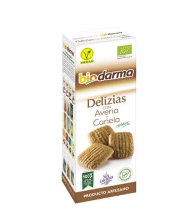 Galletas Delizias Avena y Canela Eco 125g Bio-Darma