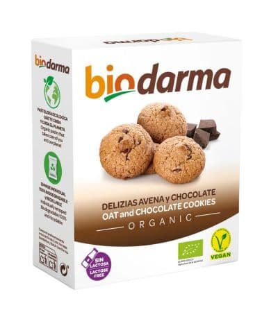 Galletas Delizias Avena con Chocolate Eco 45g Bio-Darma