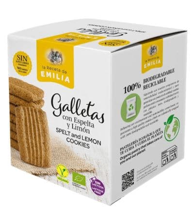 Galletas Delizias con Espelta y Limon Eco 125g Bio-Darma