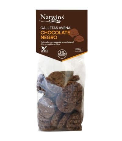Galletas Avena Chocolate 10x200g Natwins