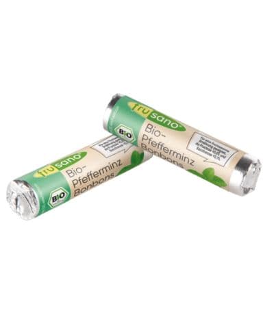 Caramelos de Menta Bio 21g Frusano