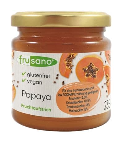 Mermelada de Papaya SinGluten 235g Frusano