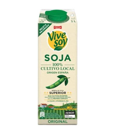 Bebida Vegetal Soja Guisante 6x1L Pascual