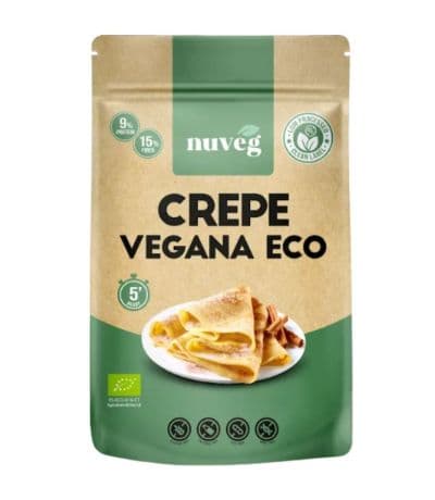 Preparado Crepes Vegan Eco SinGluten 200g Nuveg