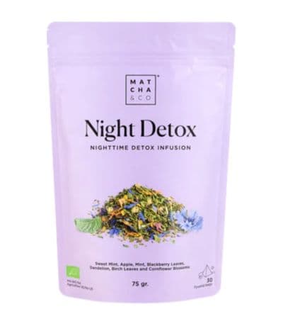 Night Detox 30 Piramides Matcha and CO