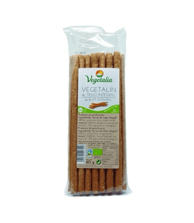 Palitos de Trigo Integral Bio Vegan 60g Vegetalia
